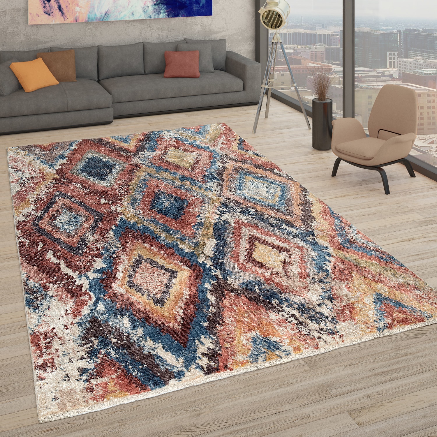 Teppich Eternal Mehrfarbig