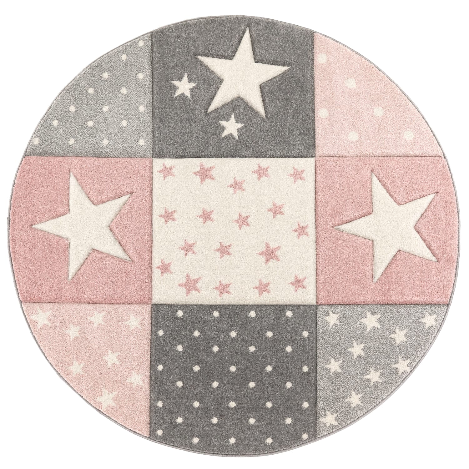 Kinder-Teppich Cosmo Pink