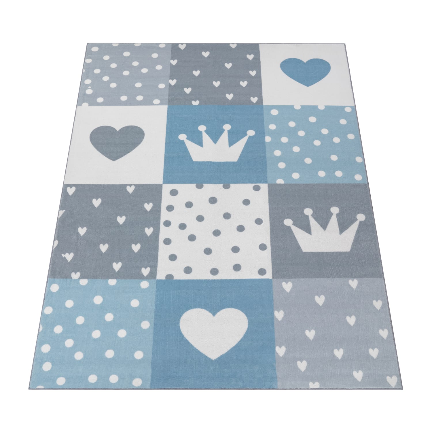 Kinder-Teppich Eliz Blau