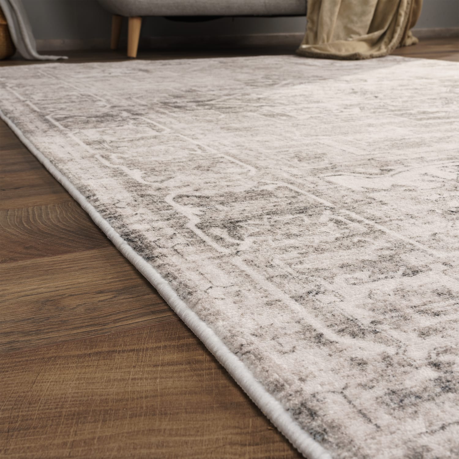 Teppich waschbar Cambridge Beige