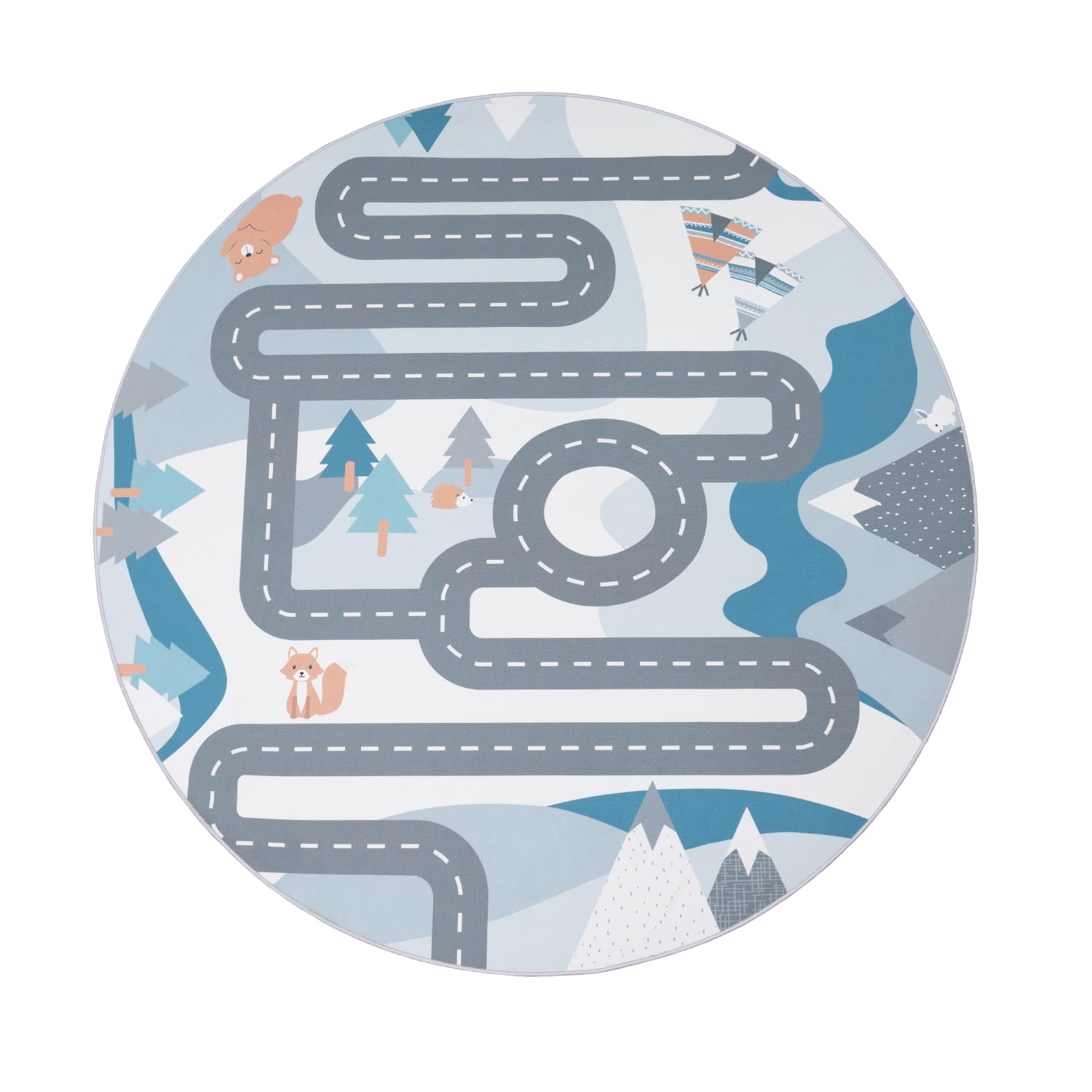 Kinder-Teppich Bino Creme