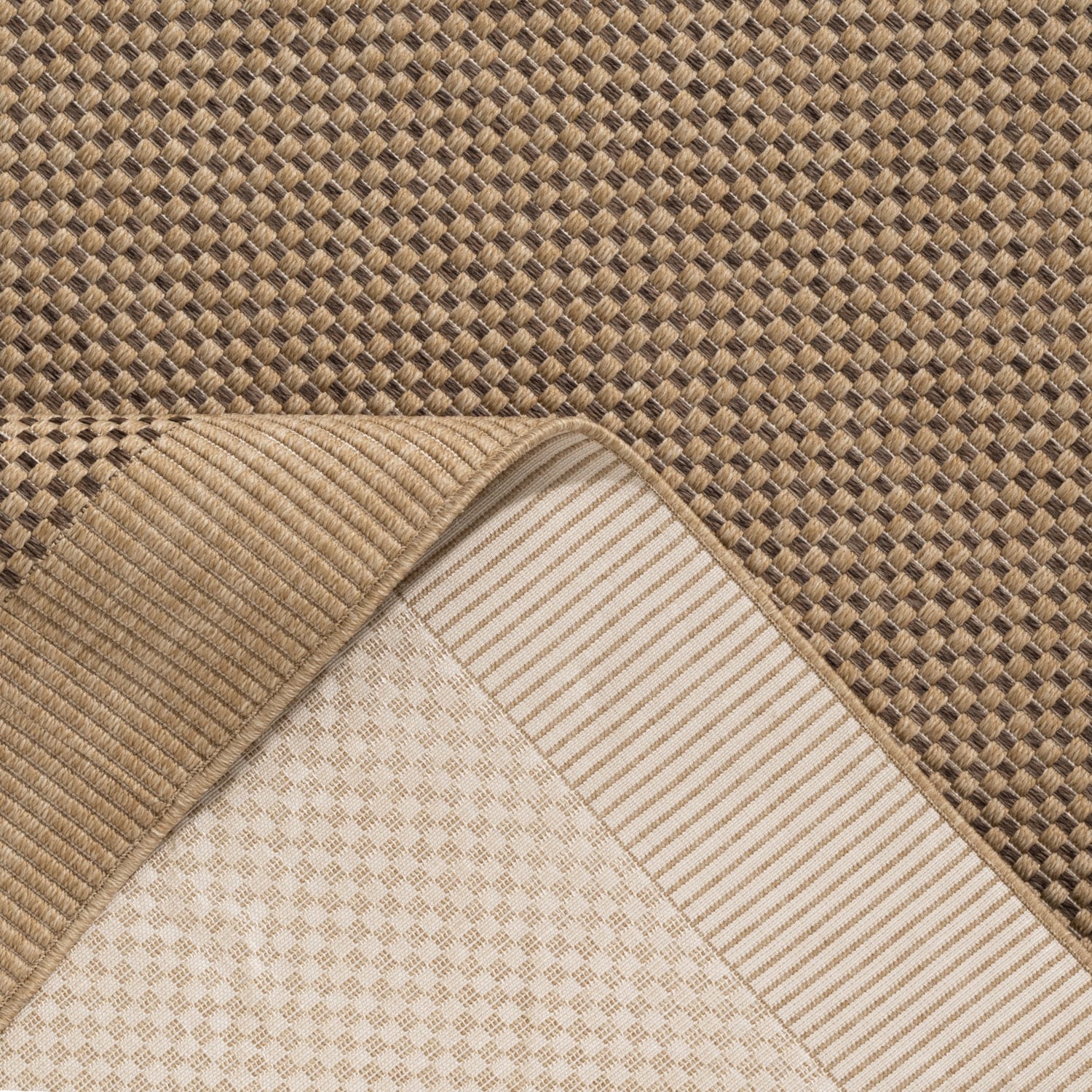 In- & Outdoor-Teppich Waregem Beige