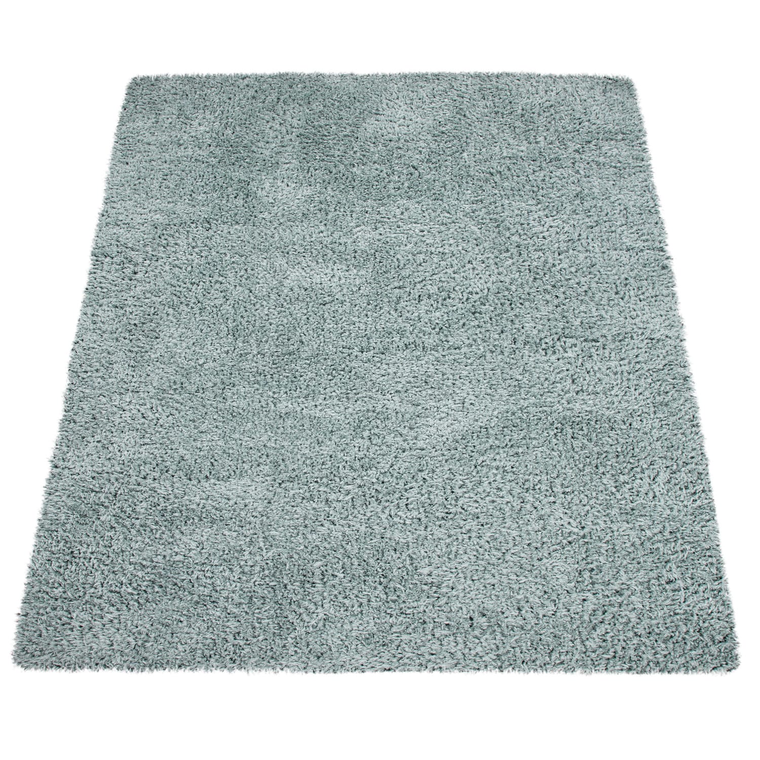 Hochflorteppich Floppy Türkis