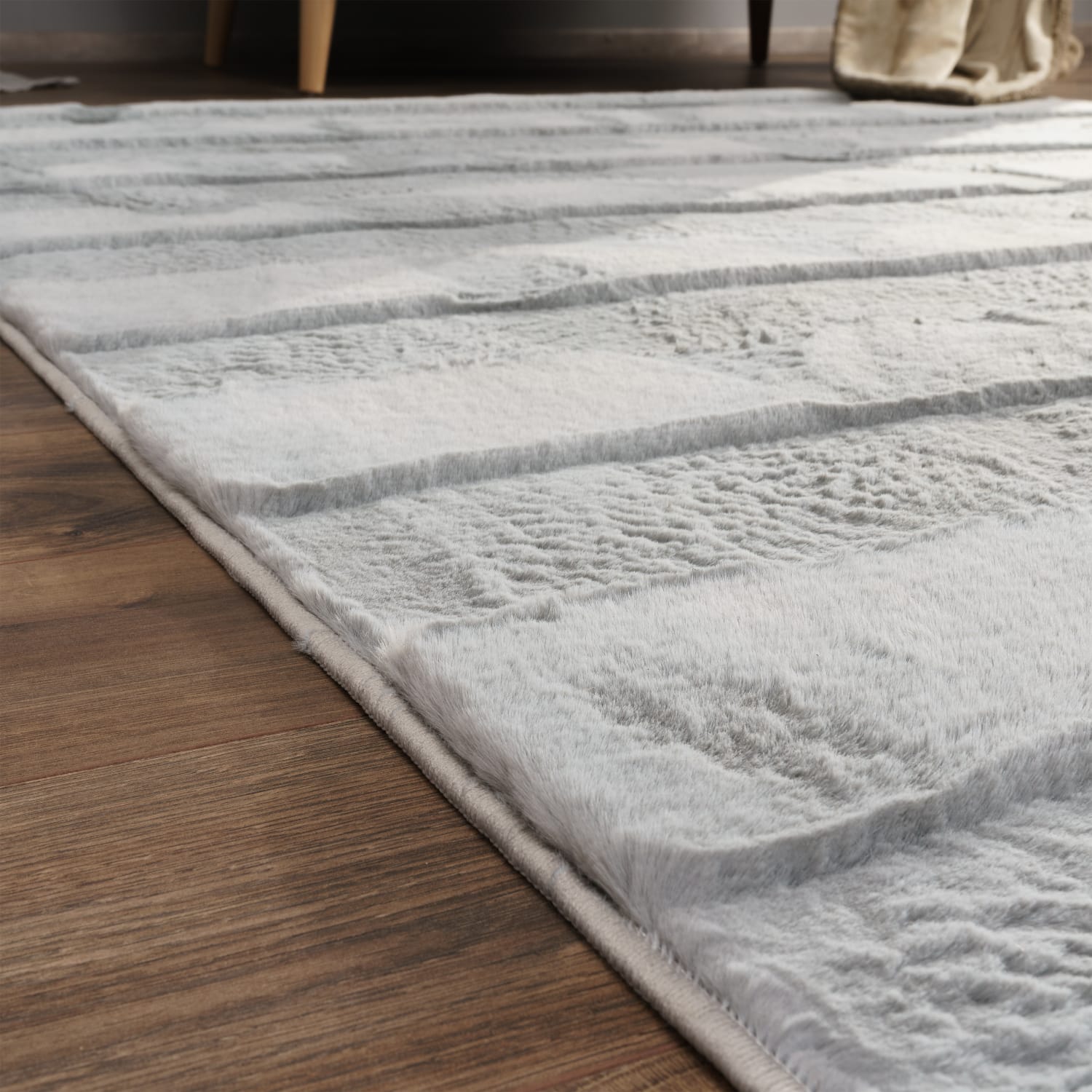Fell-Teppich Arnheim Grau