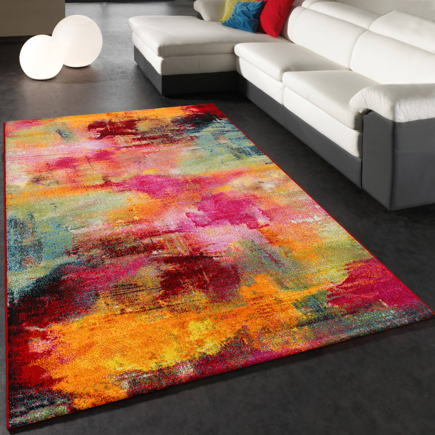 Teppich Canvas | Mehrfarbig | 160x230 cm