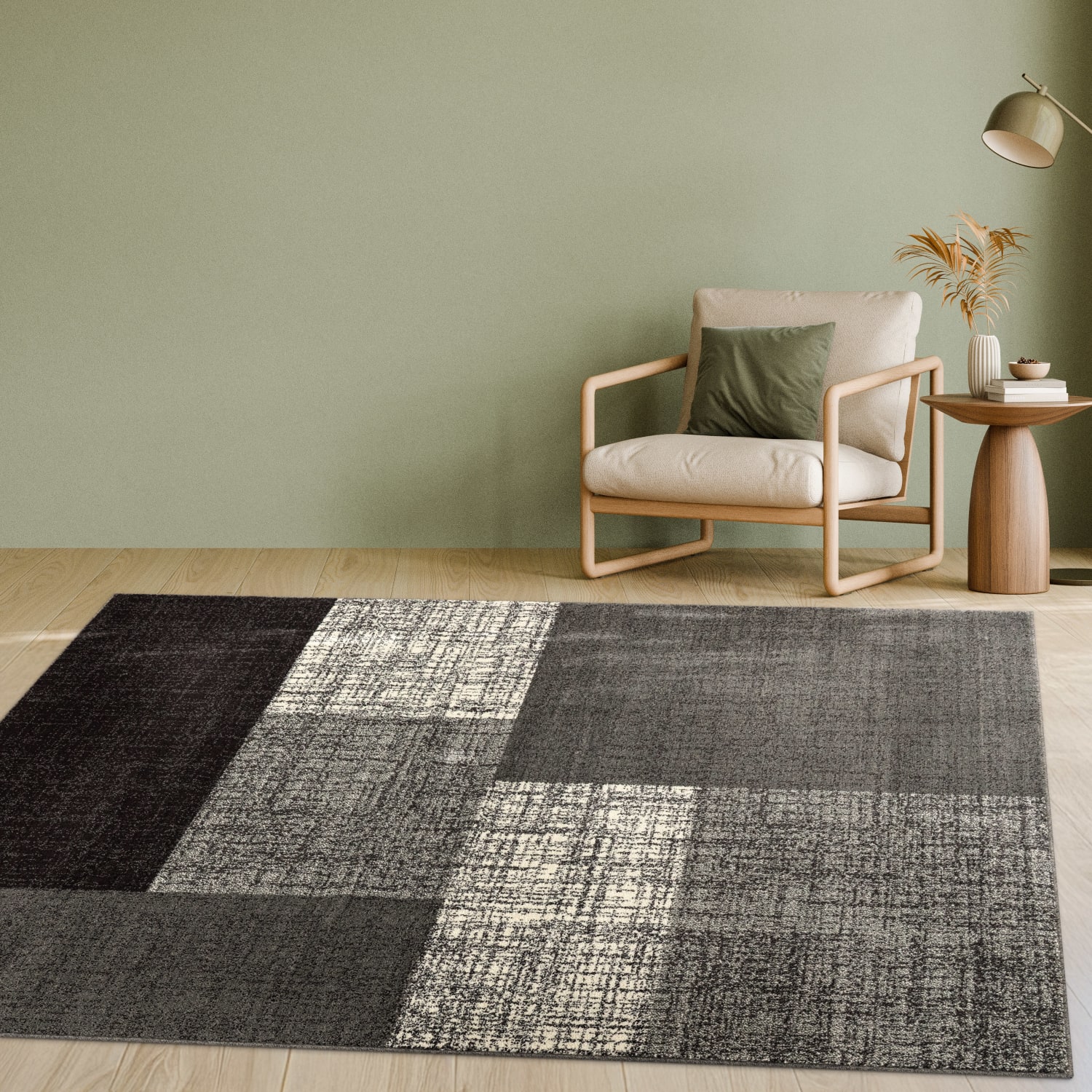 Teppich Mondial | Grau | 160x230 cm