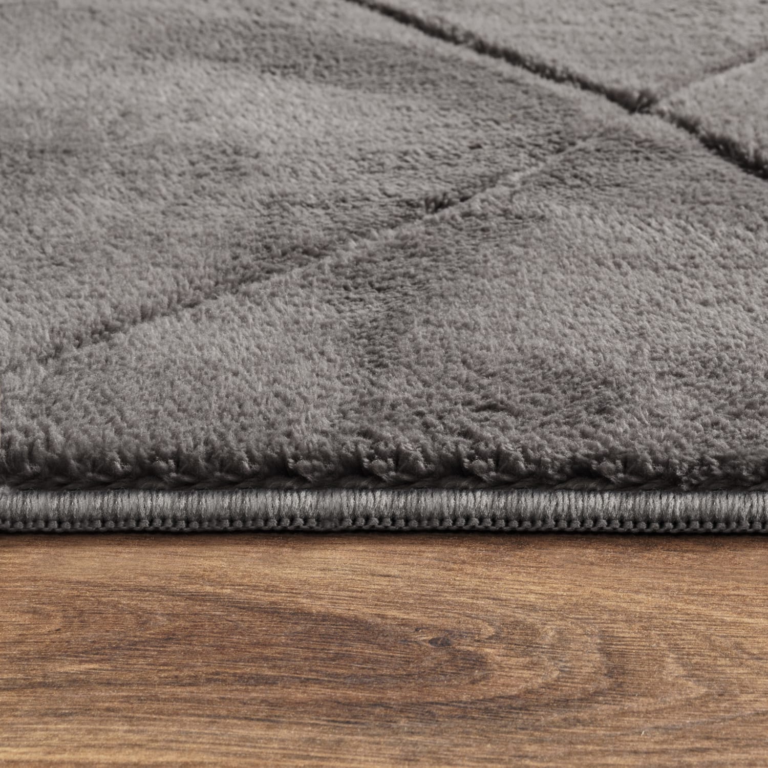 Teppich waschbar Utrecht Anthrazit