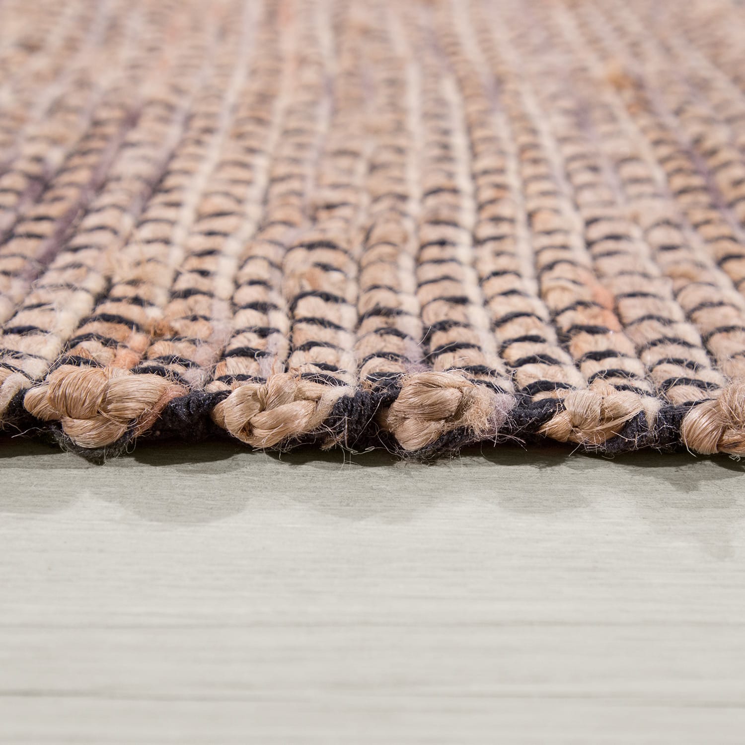 Handgewebter Teppich Odense Beige