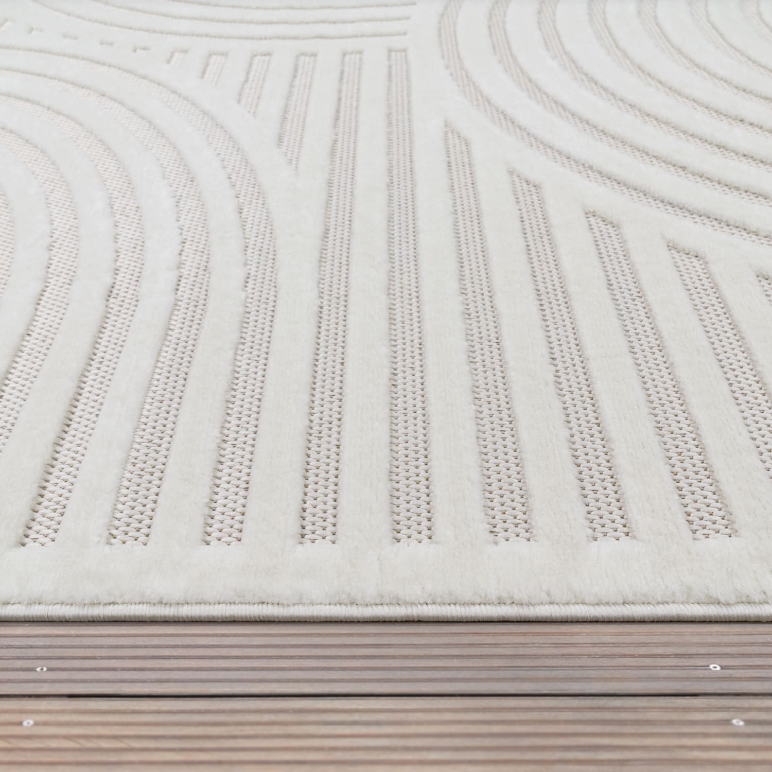 In- & Outdoor-Teppich Livorno Creme