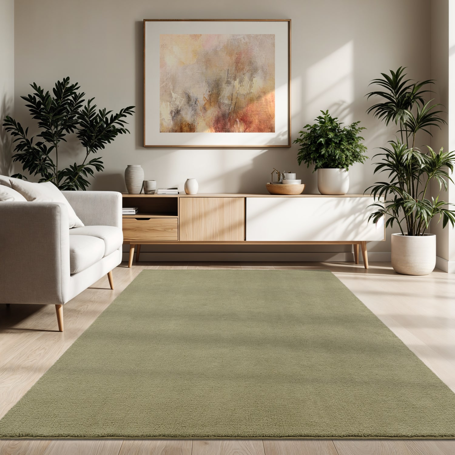 Teppich Cadiz Hellgrün