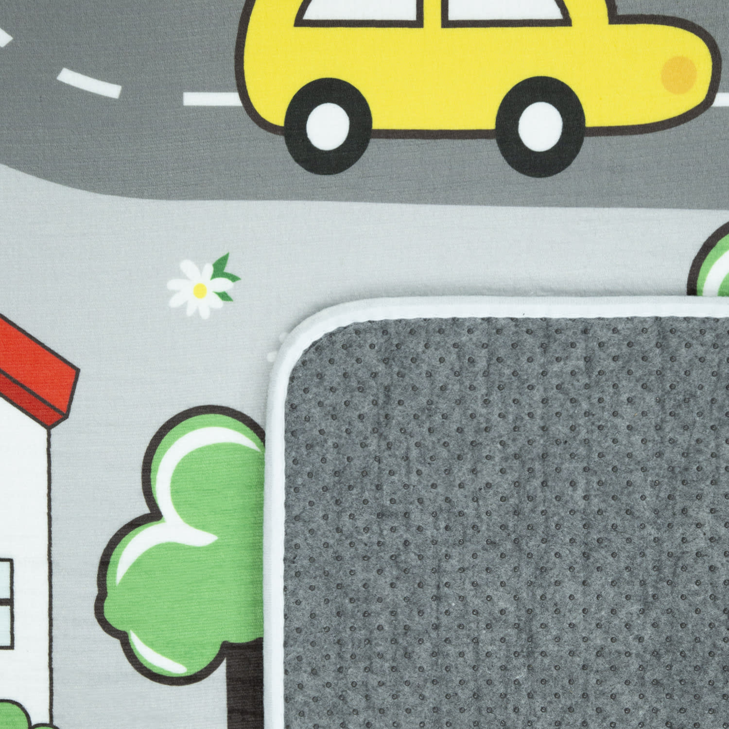Kinderteppich waschbar Chicos Grau