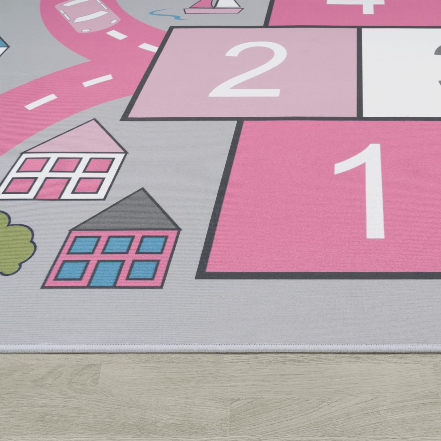 Kinder-Teppich Bino Pink