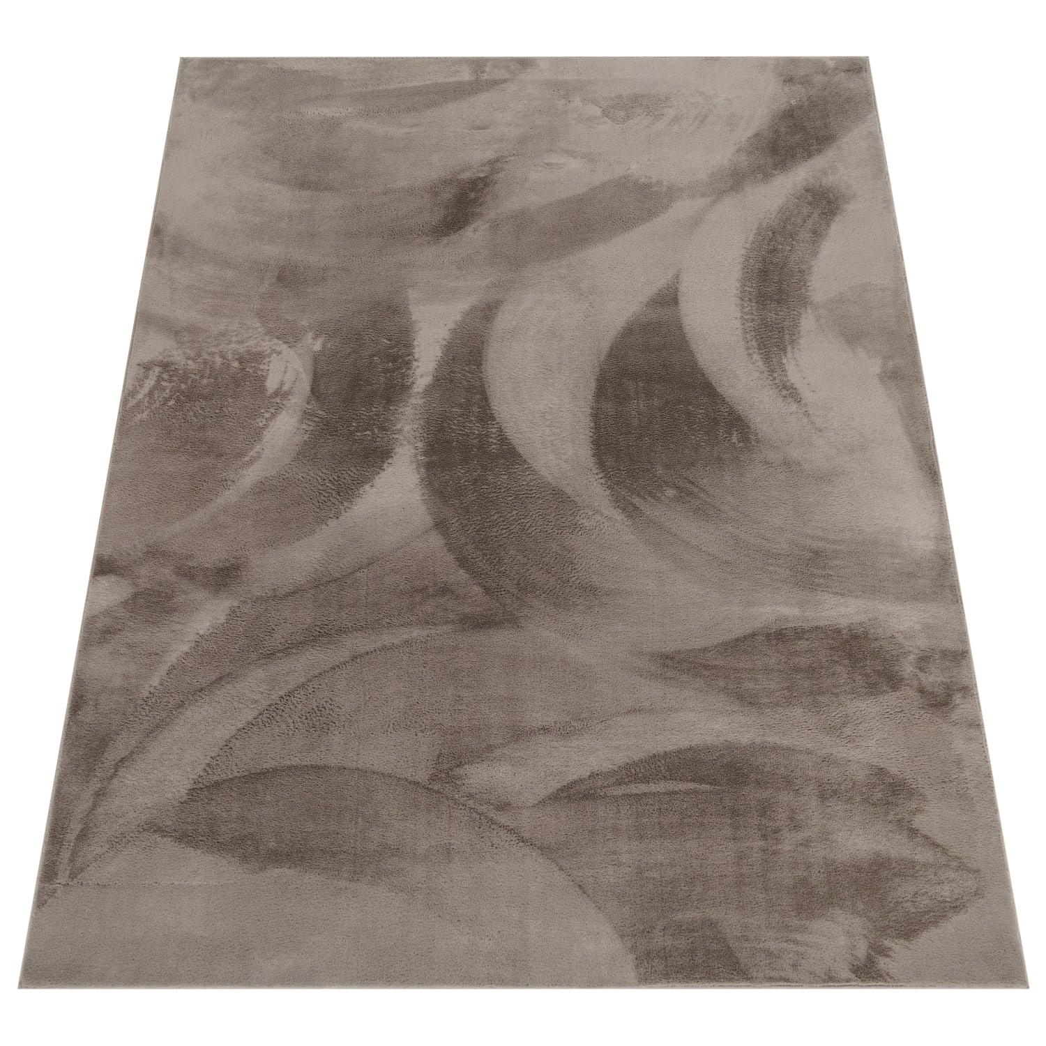 Flauschteppich Soft Taupe