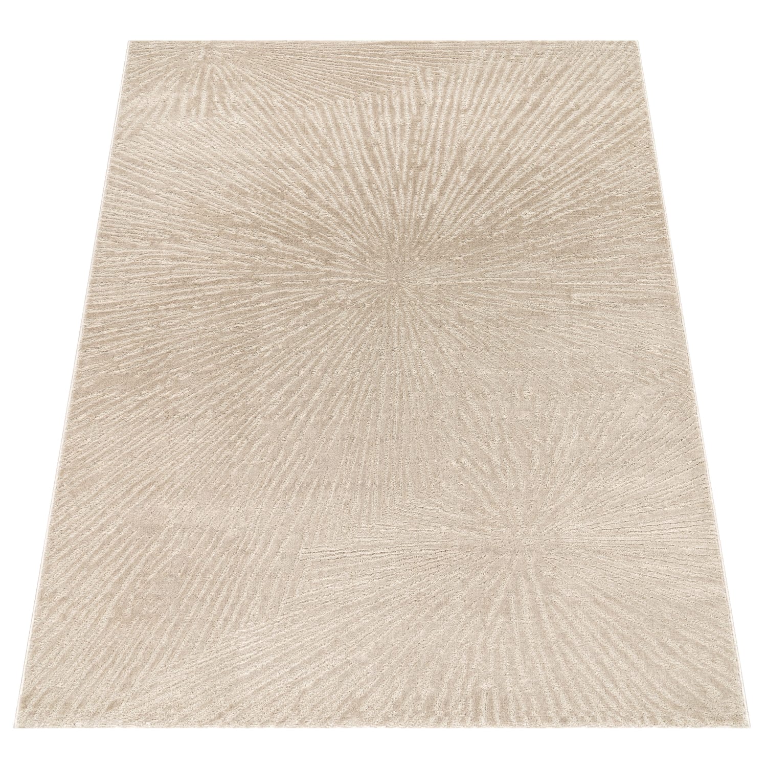 Moderner-Teppich Tinos Beige