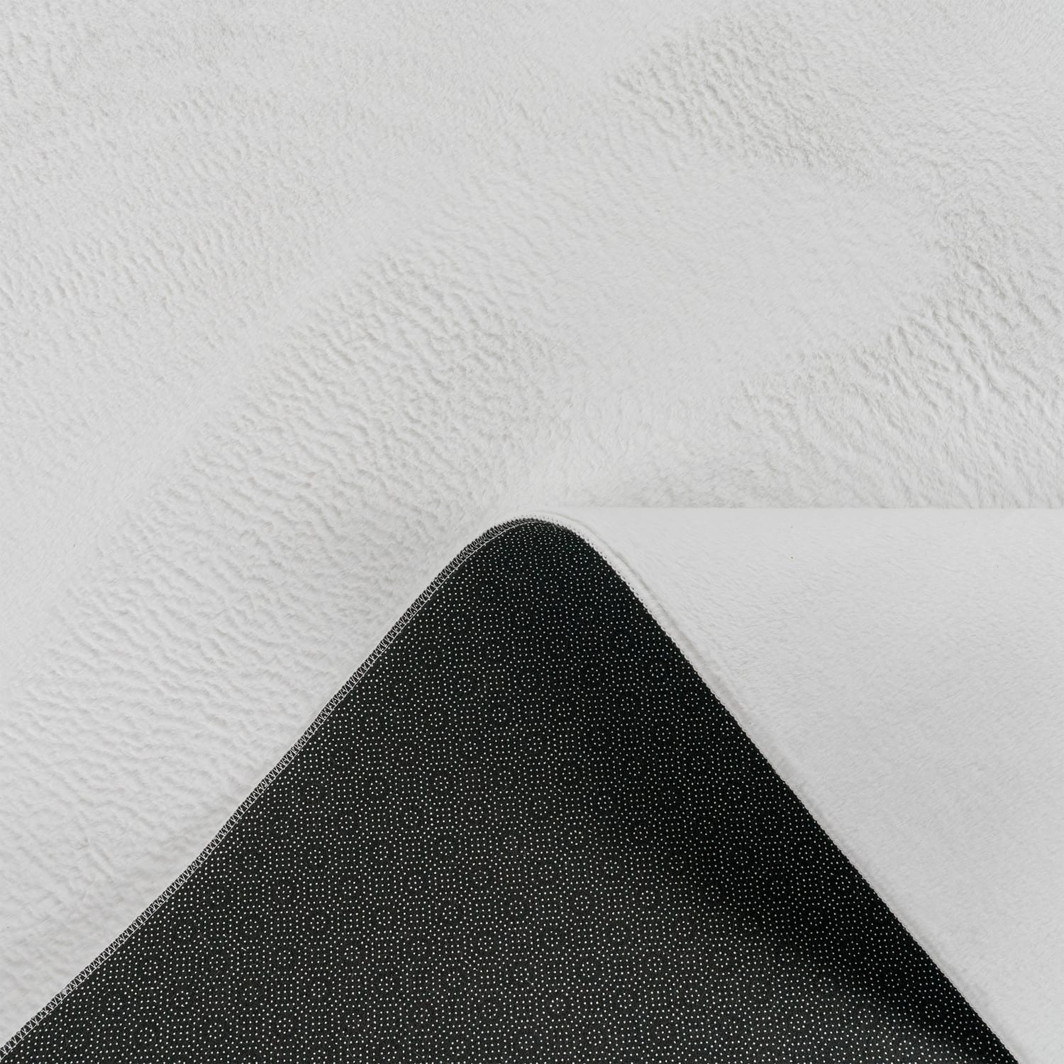 Flauschteppich Soft Weiß