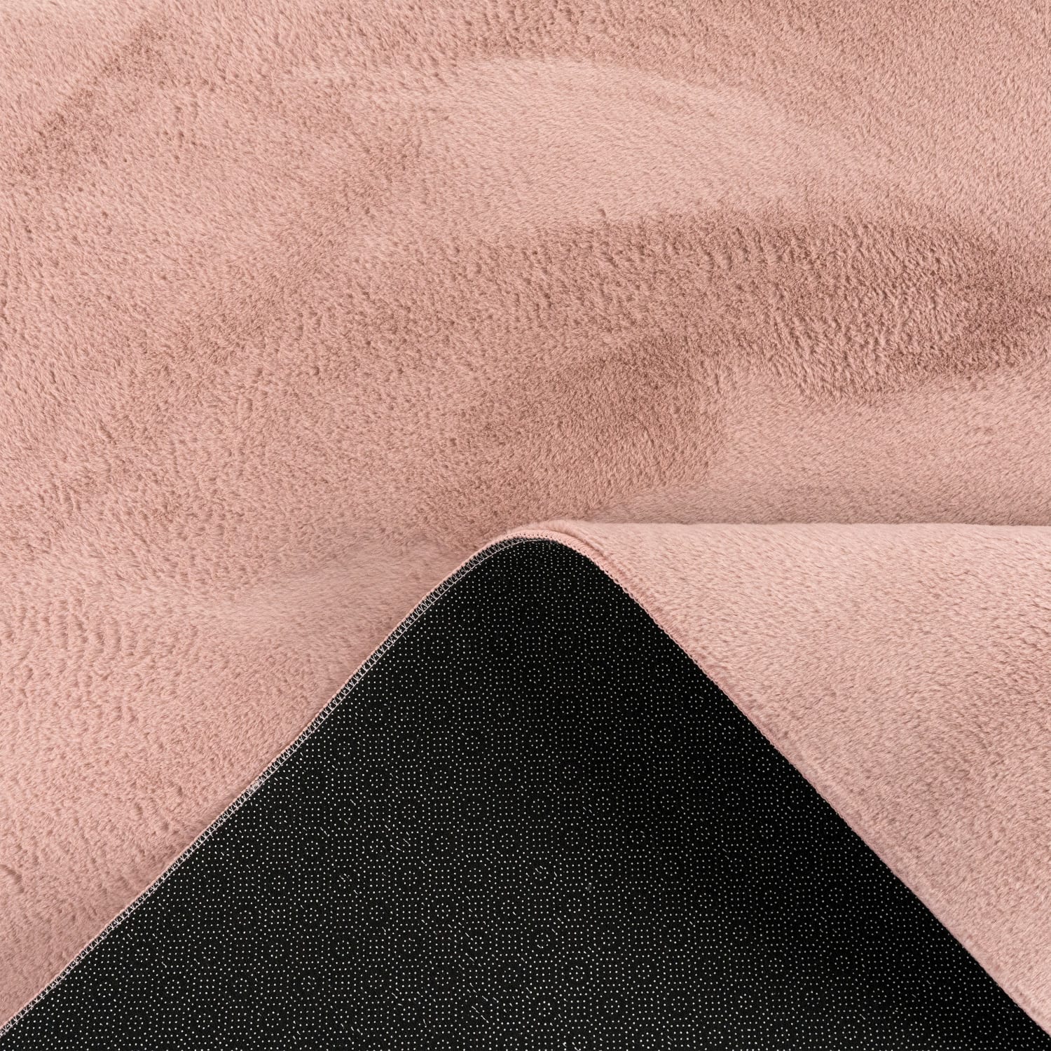 Flauschteppich Soft Pink