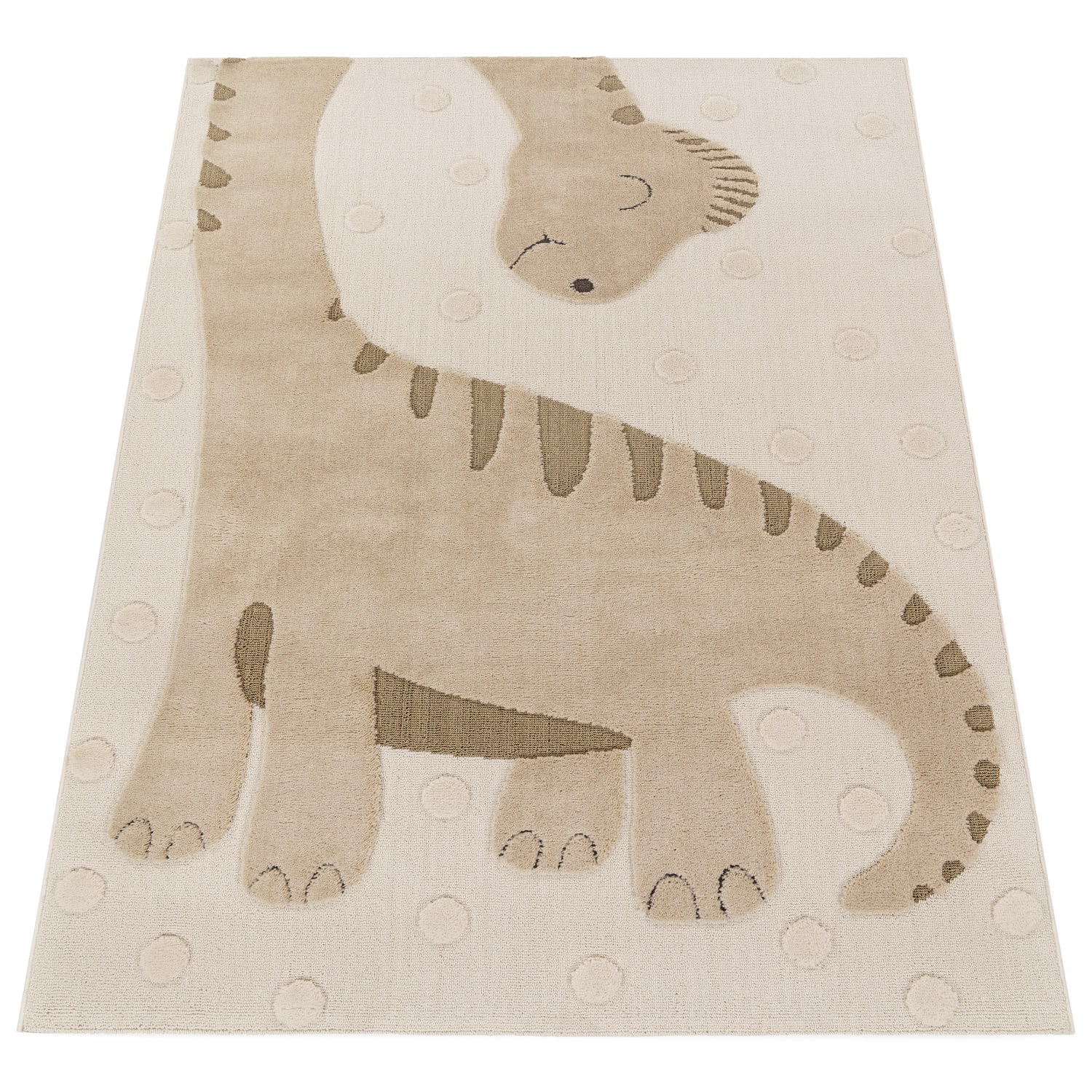 Kinder-Teppich Kika Beige