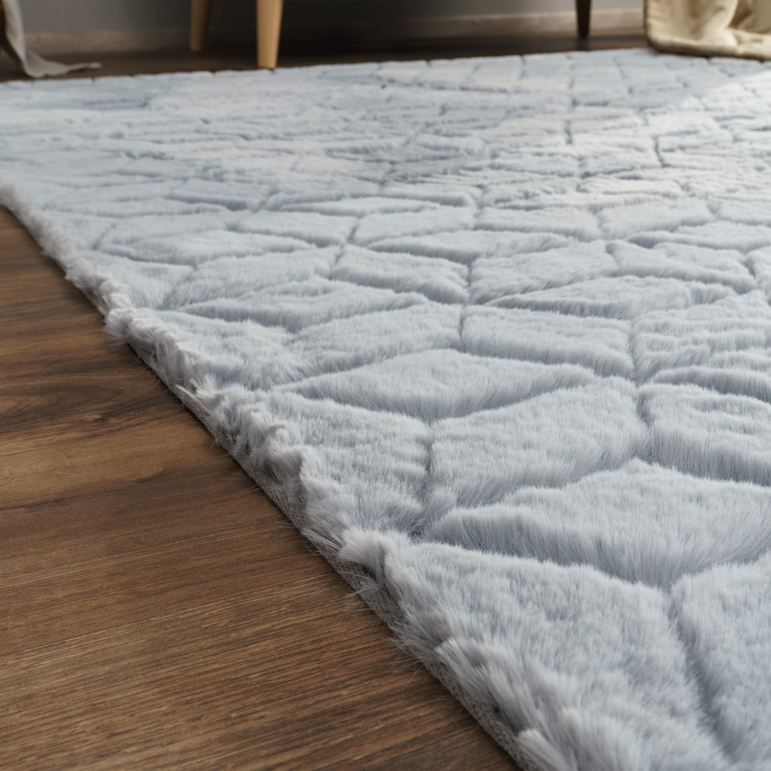 Fell-Teppich Arnheim Grau