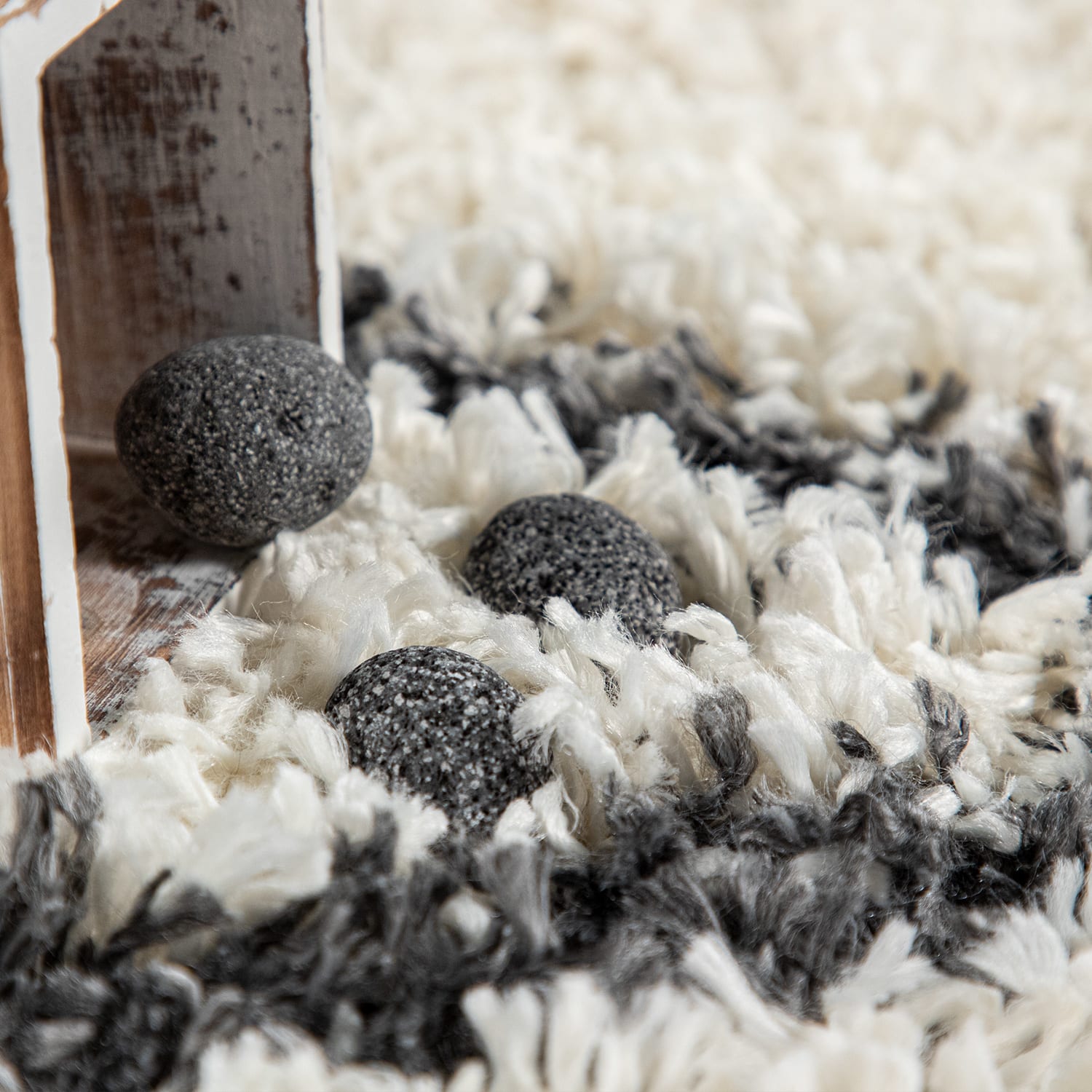 Shaggyteppich Kalmar Creme