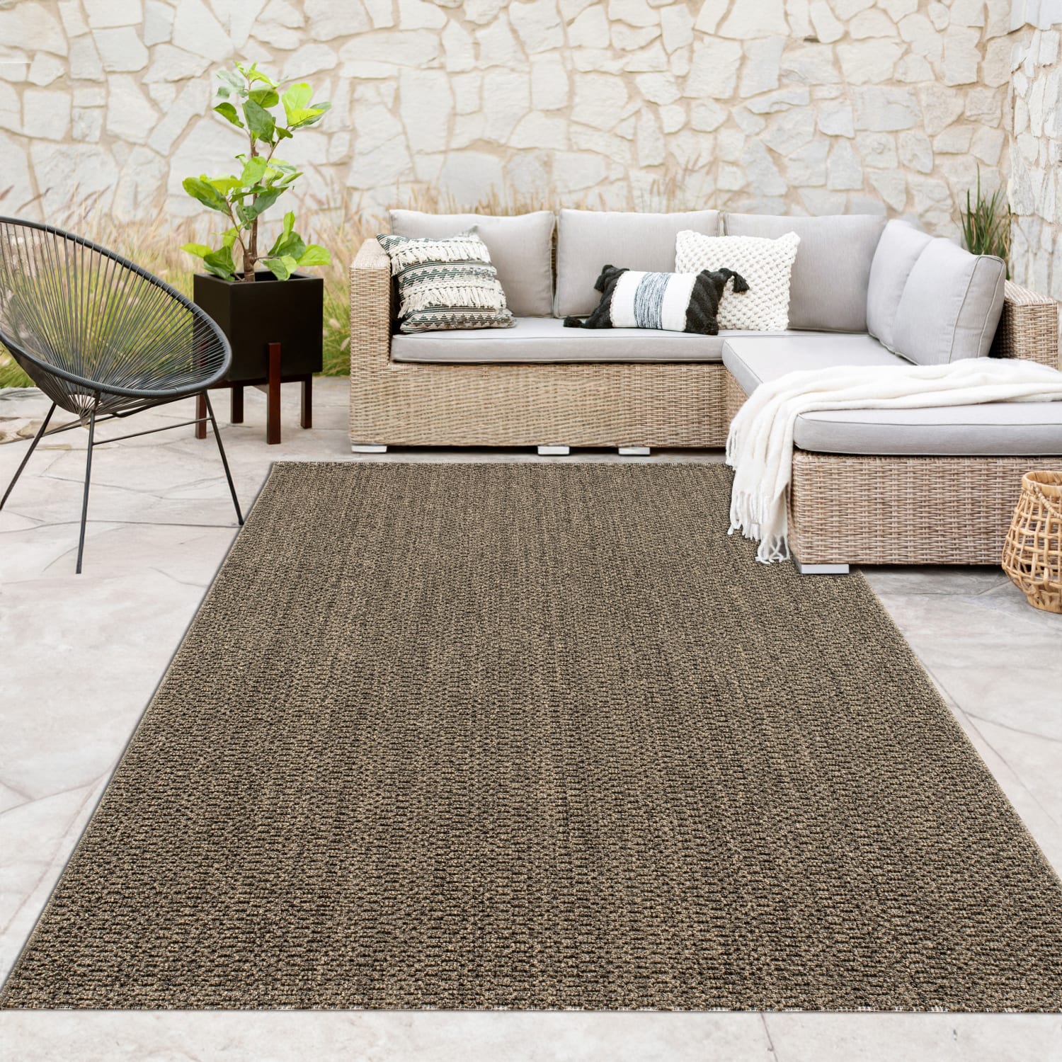 In- & Outdoor-Teppich Hamburg Grün