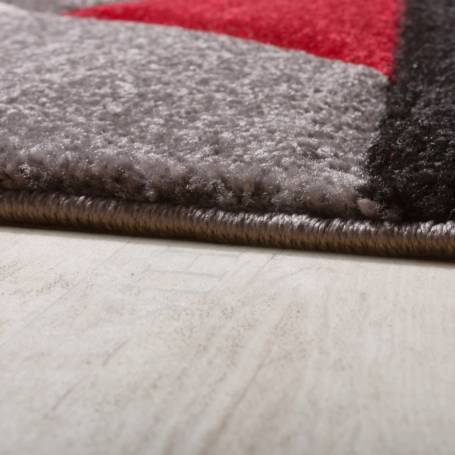 Moderner-Teppich Diamond Rot