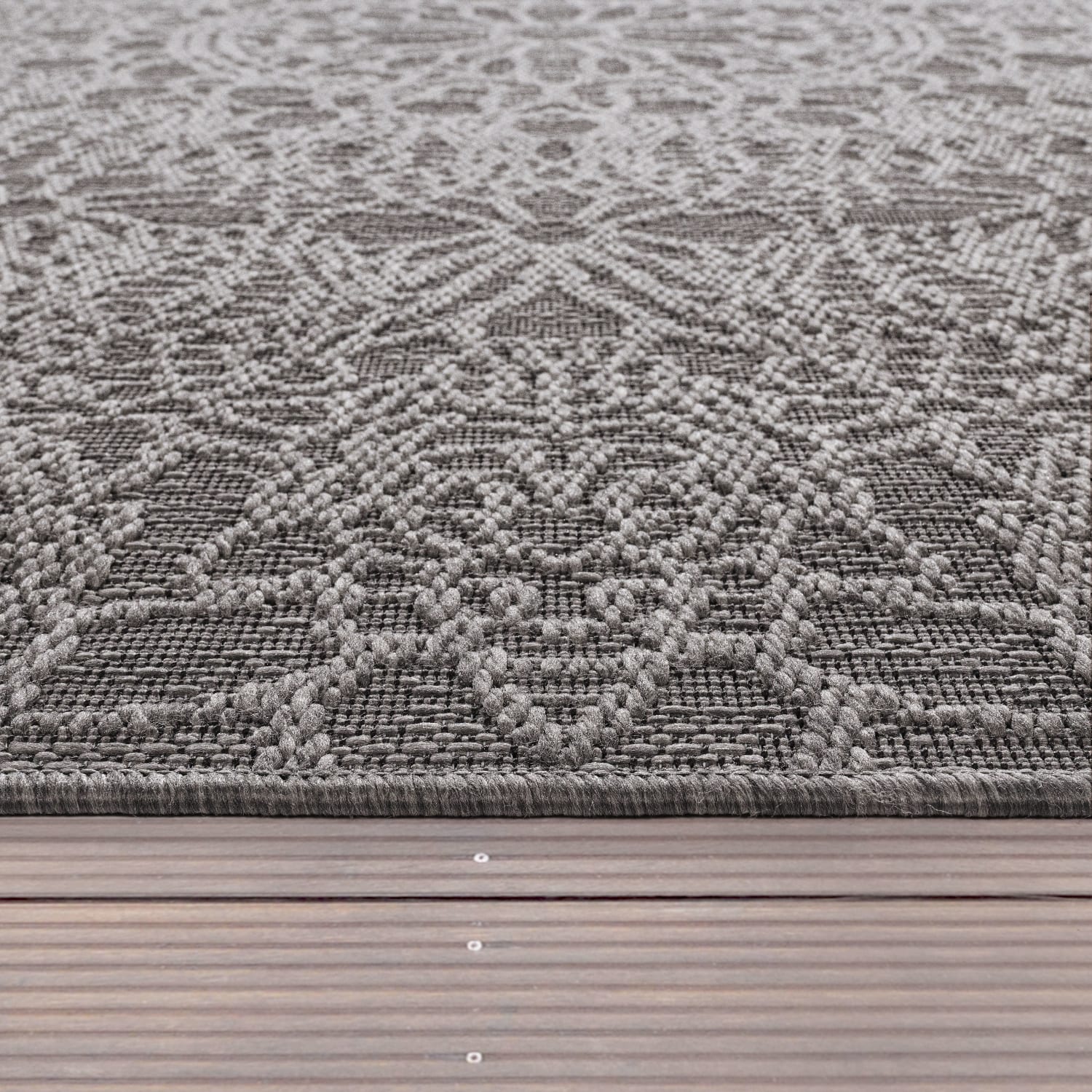 In- & Outdoor-Teppich Rimini Anthrazit