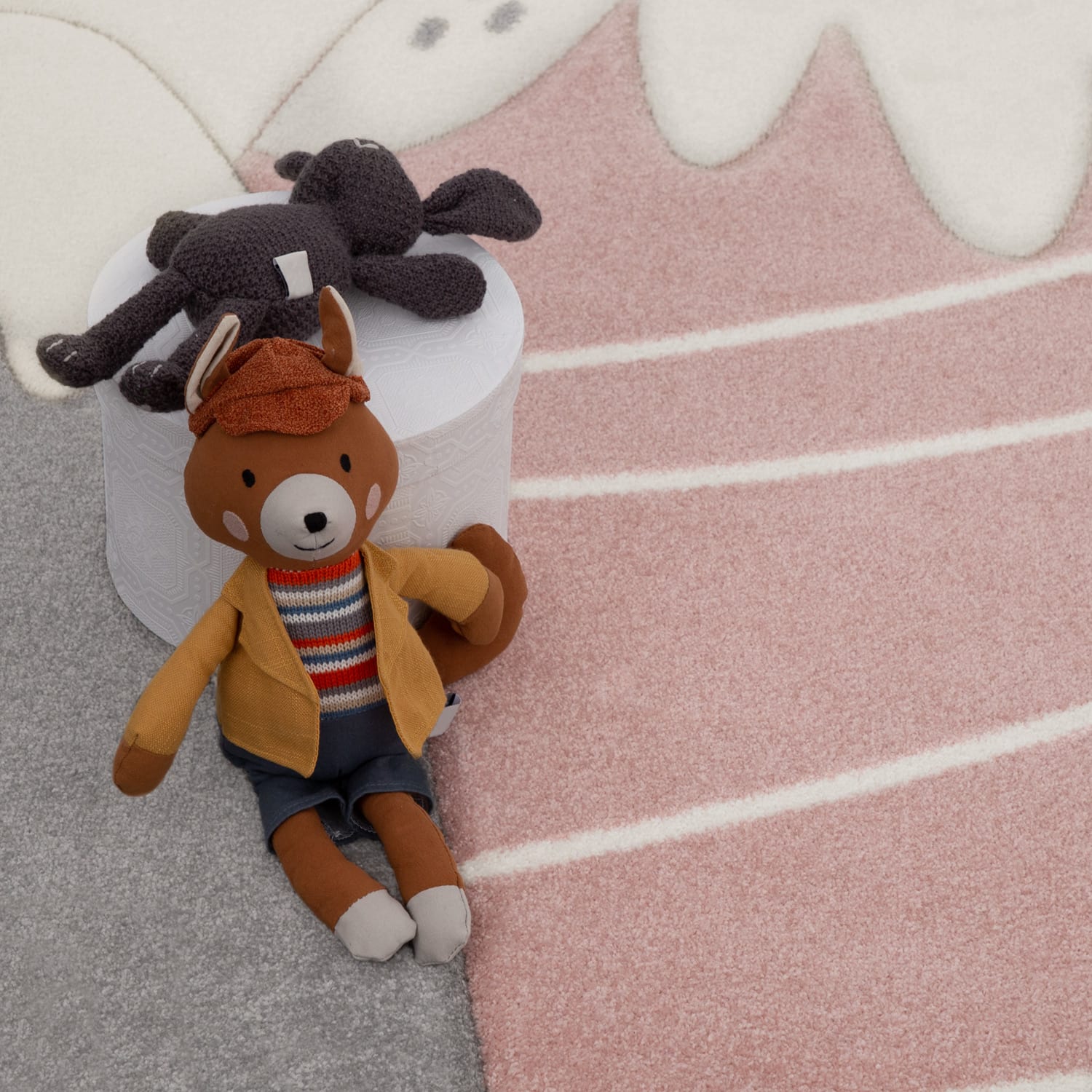 Kinder-Teppich Cosmo Pink