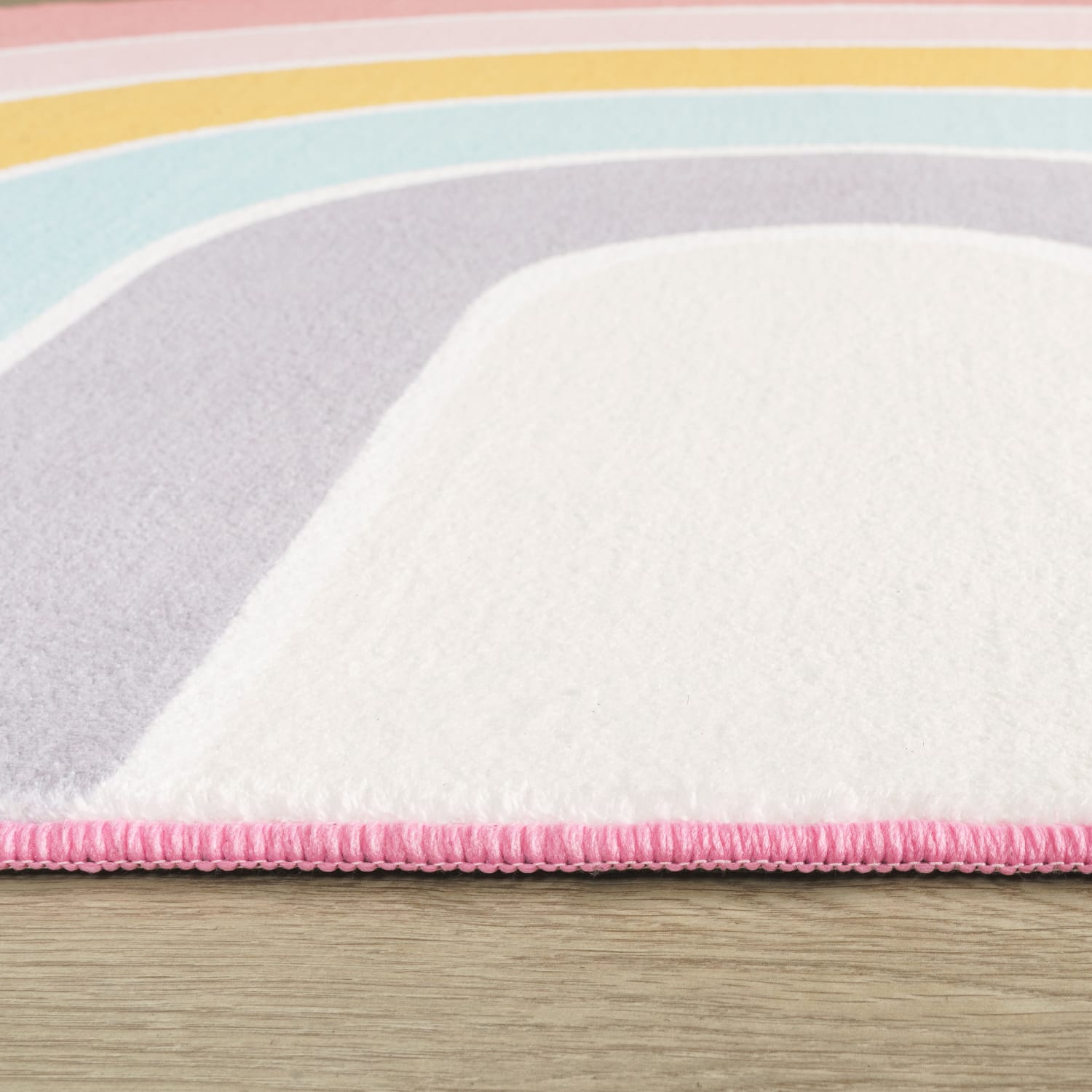 Kinderteppich waschbar Niloya Rosa