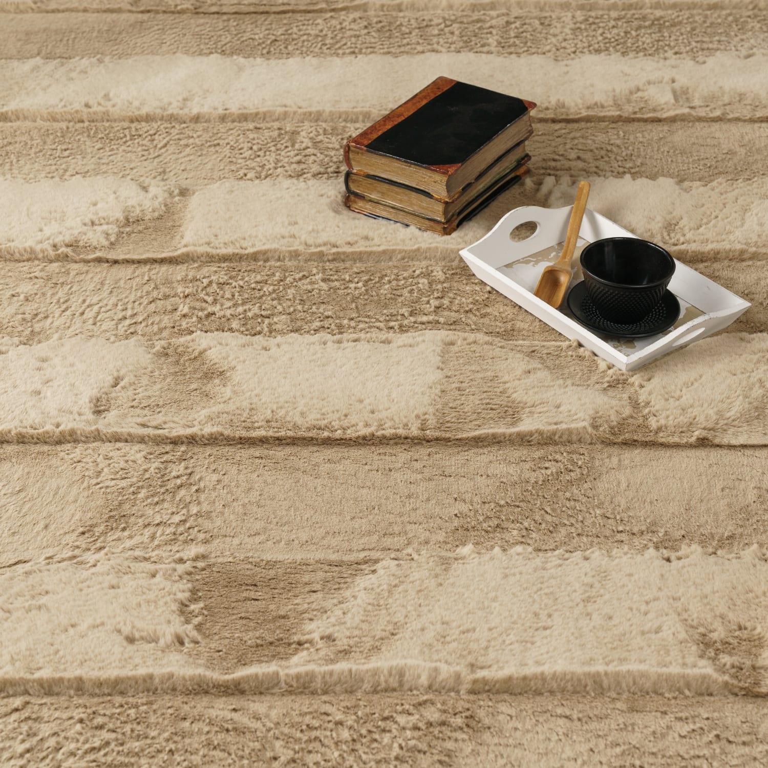 Fell-Teppich Arnheim Beige
