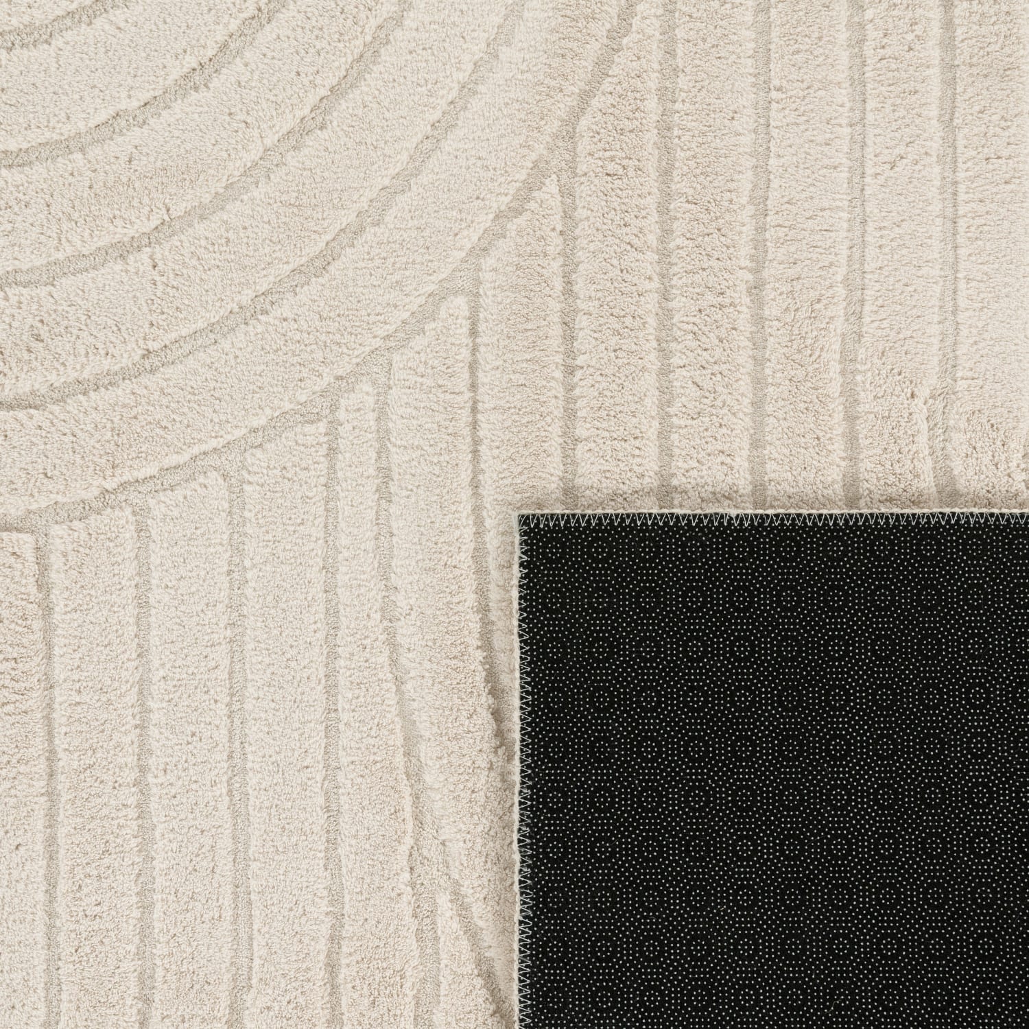 Moderner-Teppich Tokio Creme