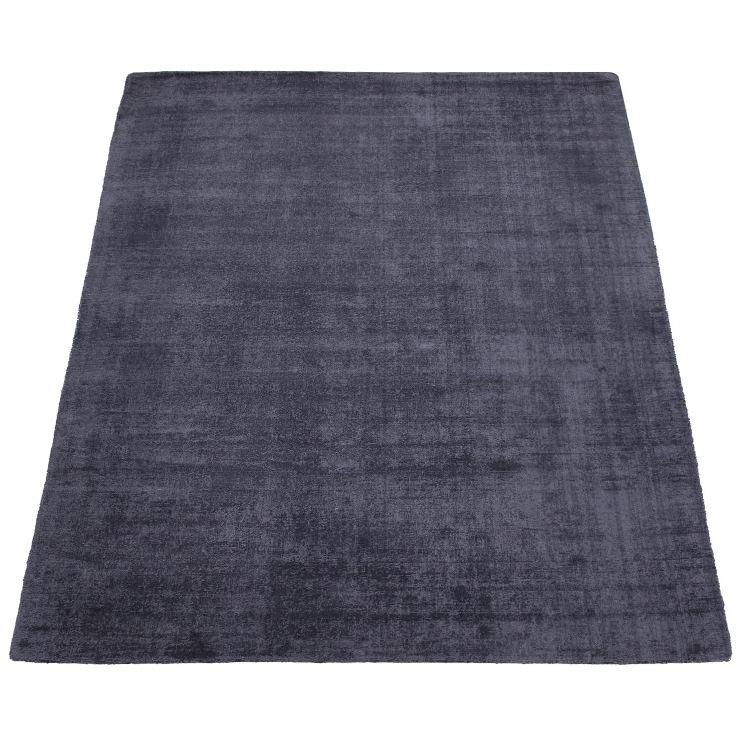 Handgewebter Teppich Randers Anthrazit