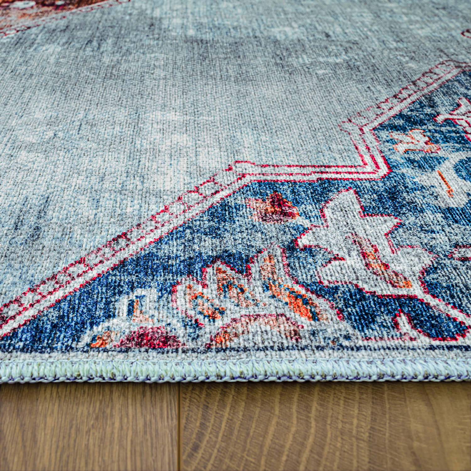 Teppich waschbar Lyon Türkis