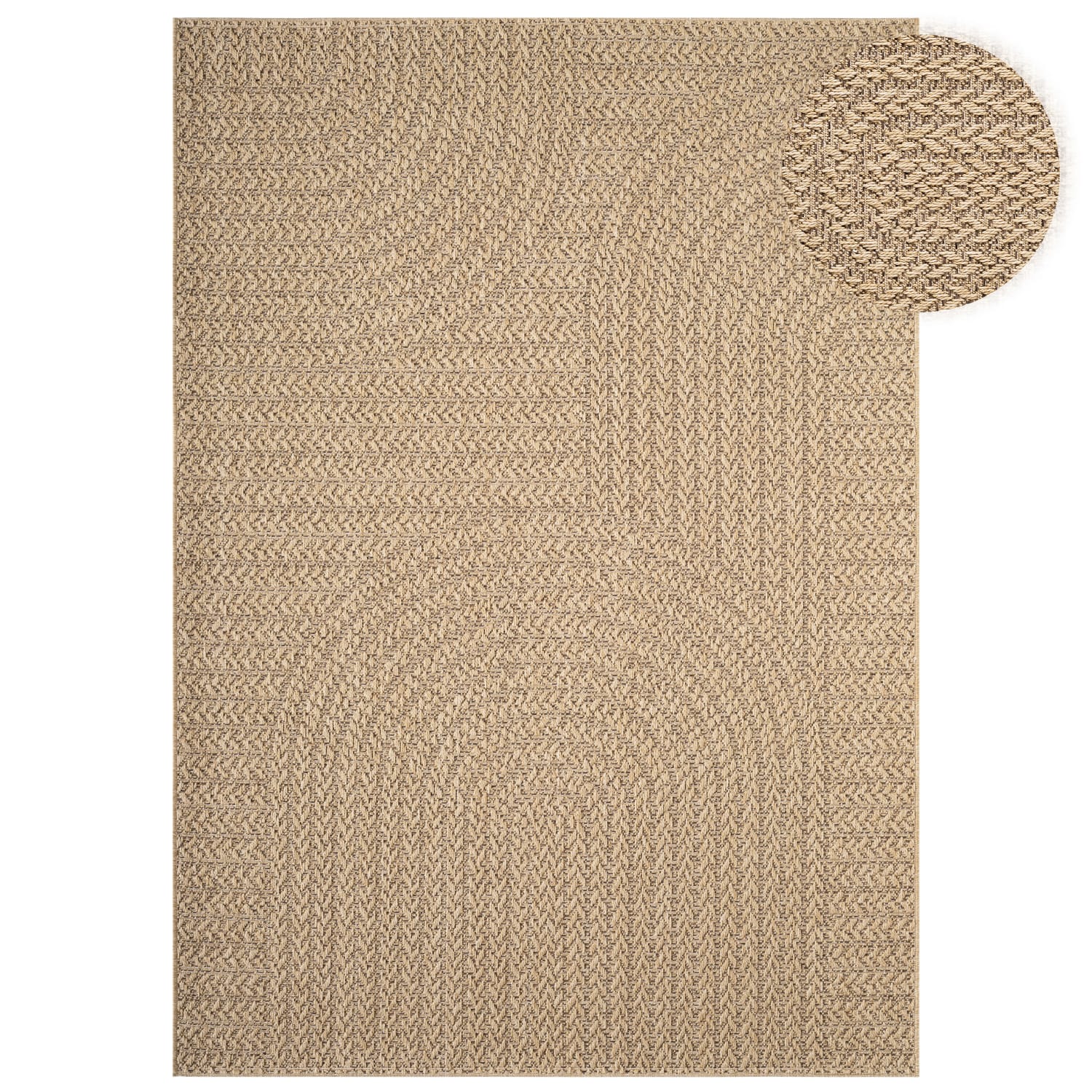 In- & Outdoor-Teppich Waregem Beige