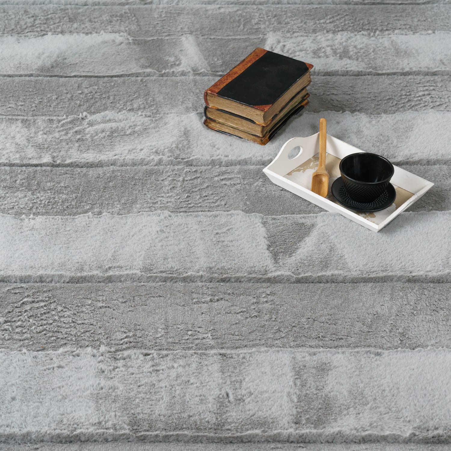 Fell-Teppich Arnheim Grau