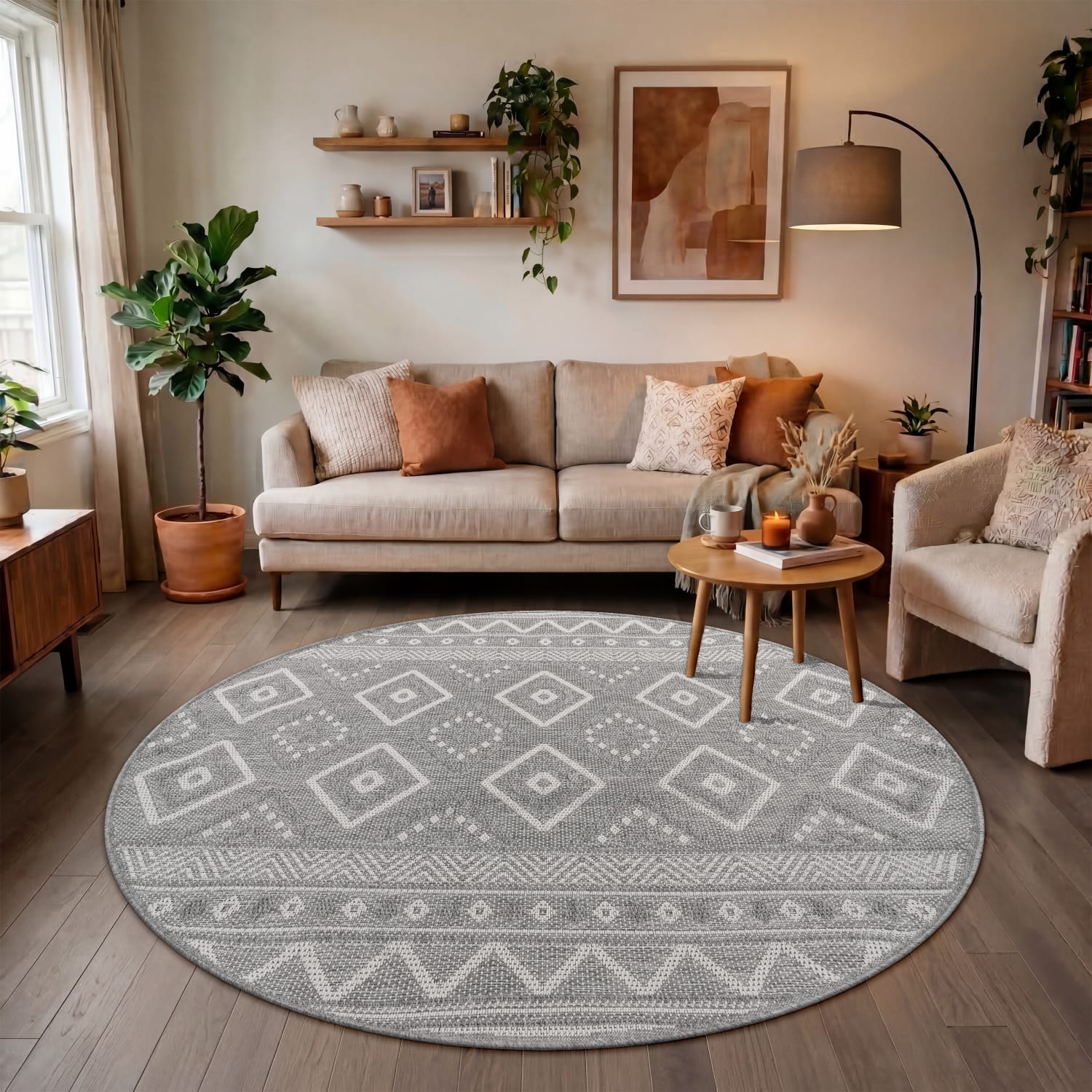 In- & Outdoor-Teppich Vermont Grau