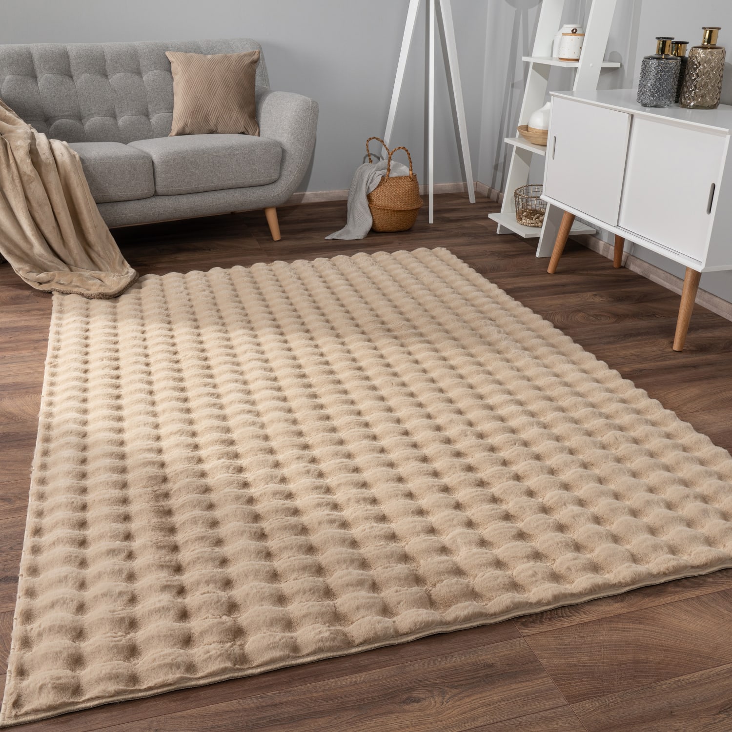 Fell-Teppich Arnheim Beige