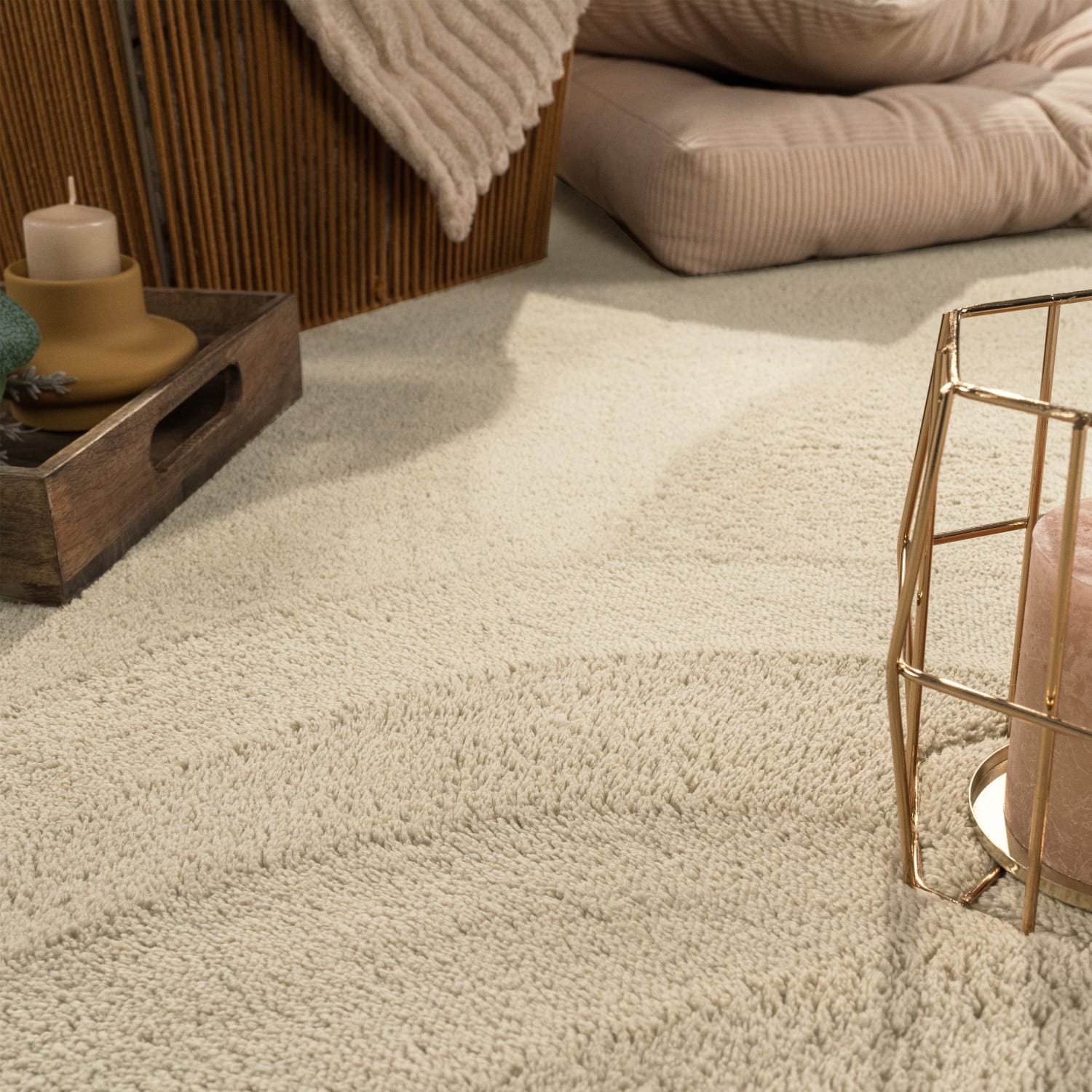 Teppich Cadiz Dunkel-Beige