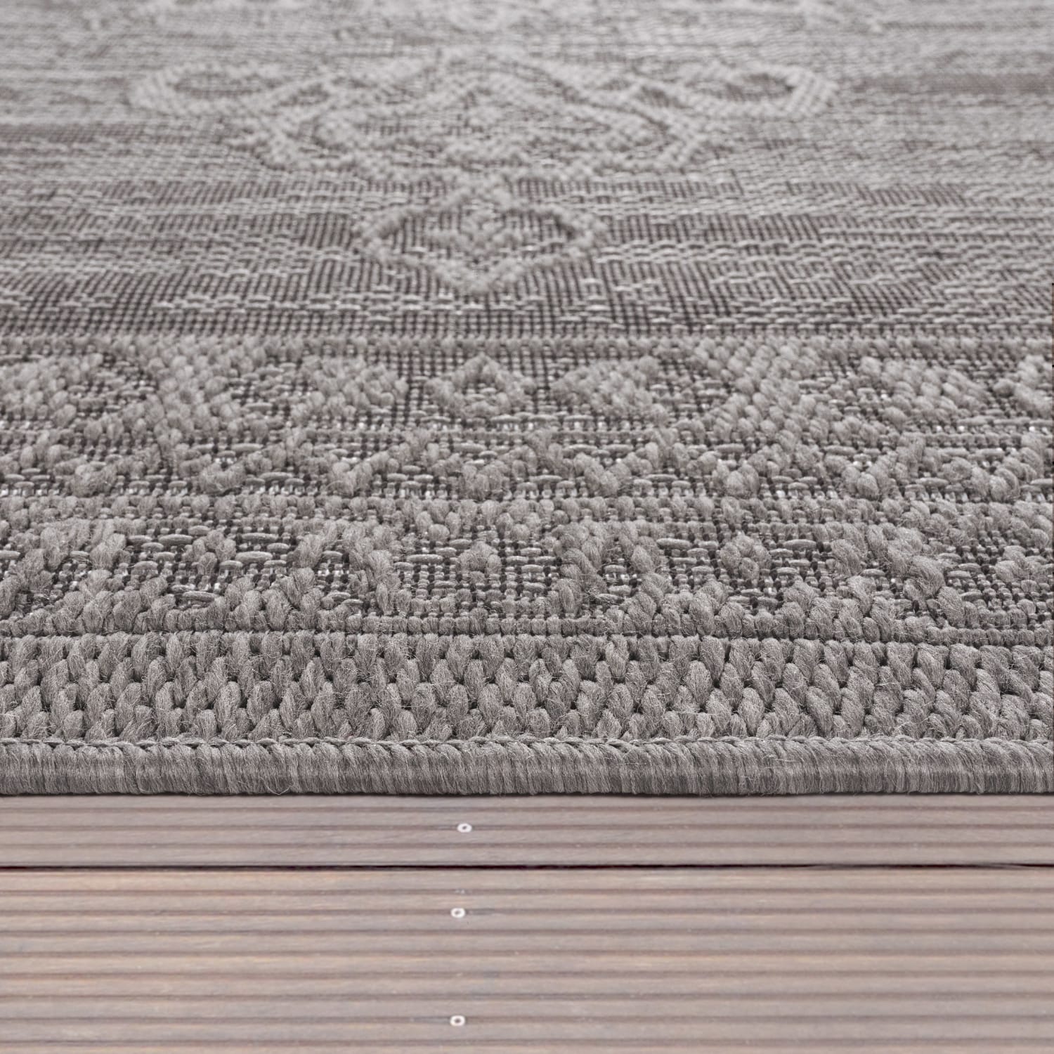 In- & Outdoor-Teppich Rimini Anthrazit