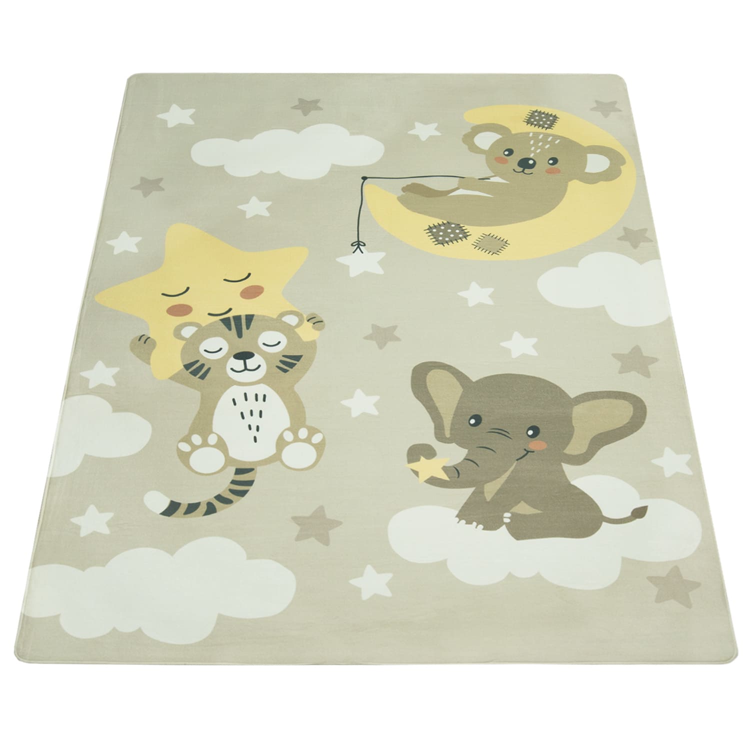 Kinderteppich waschbar Chicos Beige