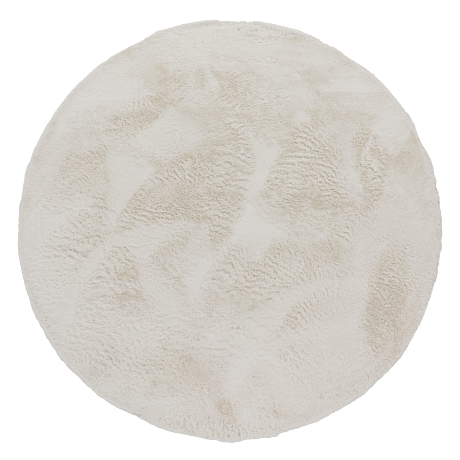 Fell-Teppich Rabbit Creme