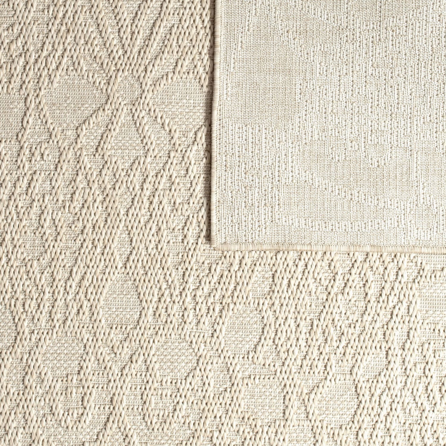 In- & Outdoor-Teppich Rimini Creme