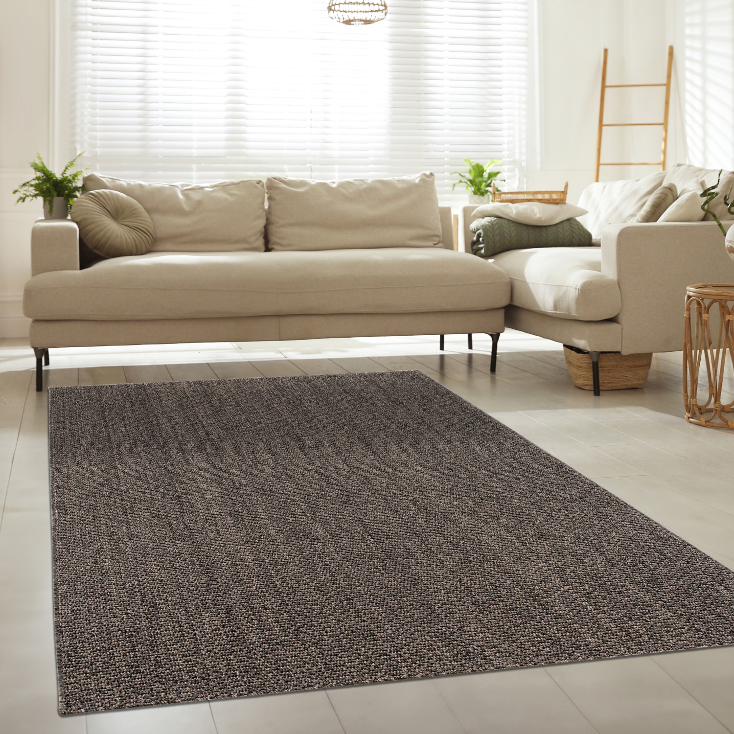 In- & Outdoor-Teppich Hamburg Anthrazit