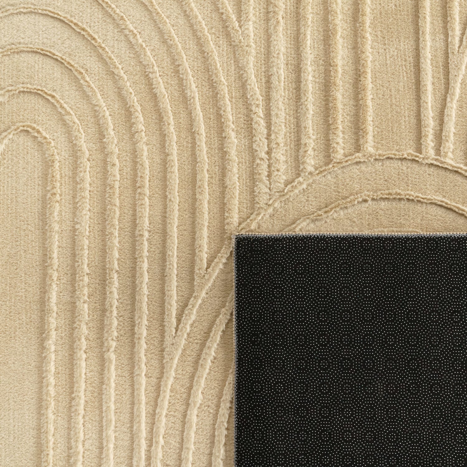 Fell-Teppich Lelystad Beige