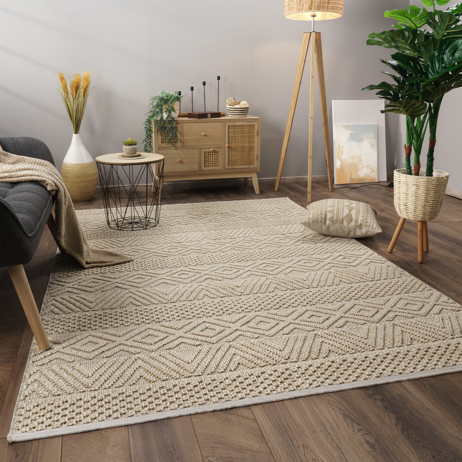 Teppich München Creme