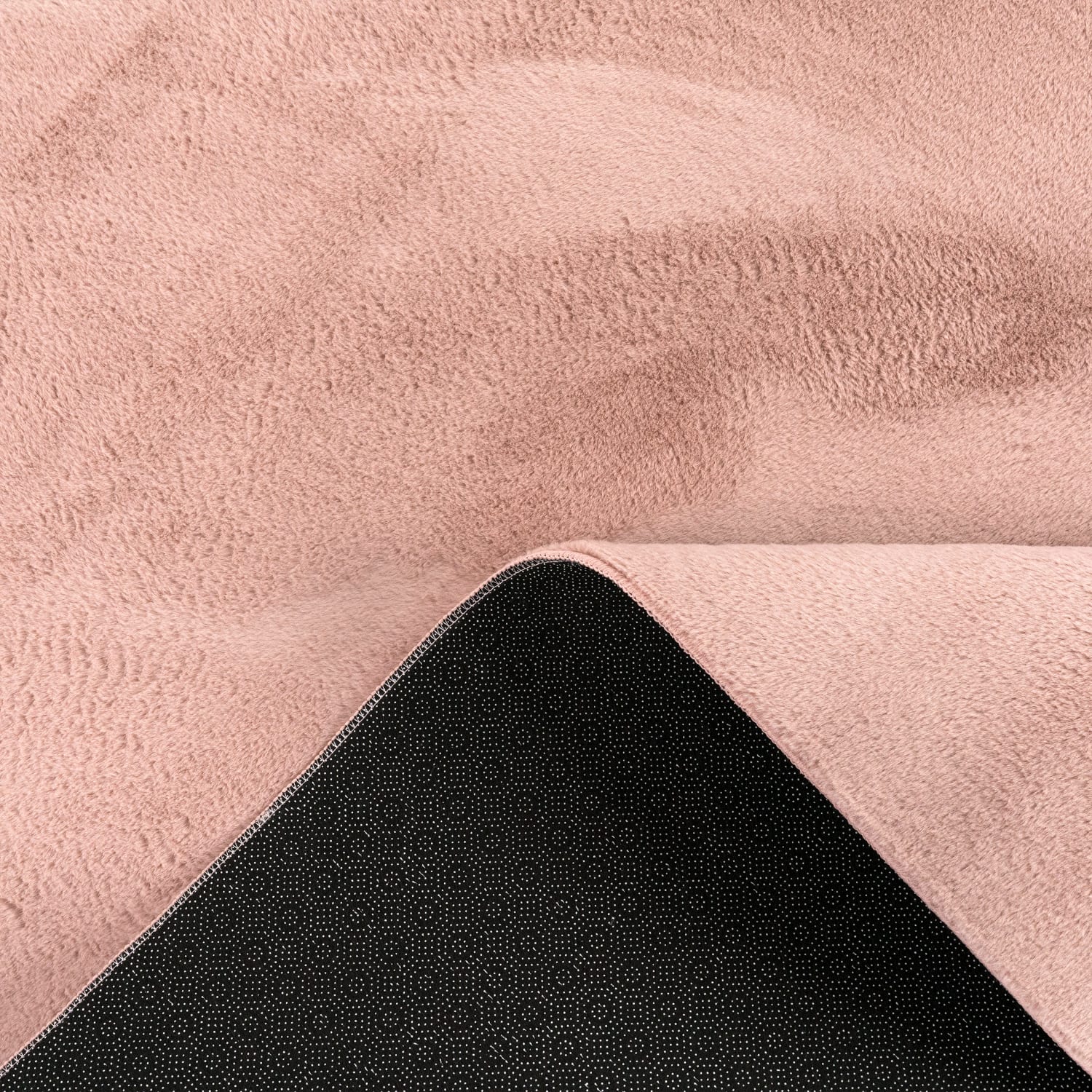 Flauschteppich Soft Pink