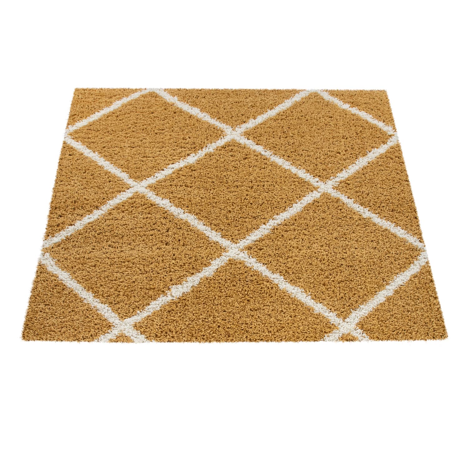 Shaggyteppich Kalmar Gelb