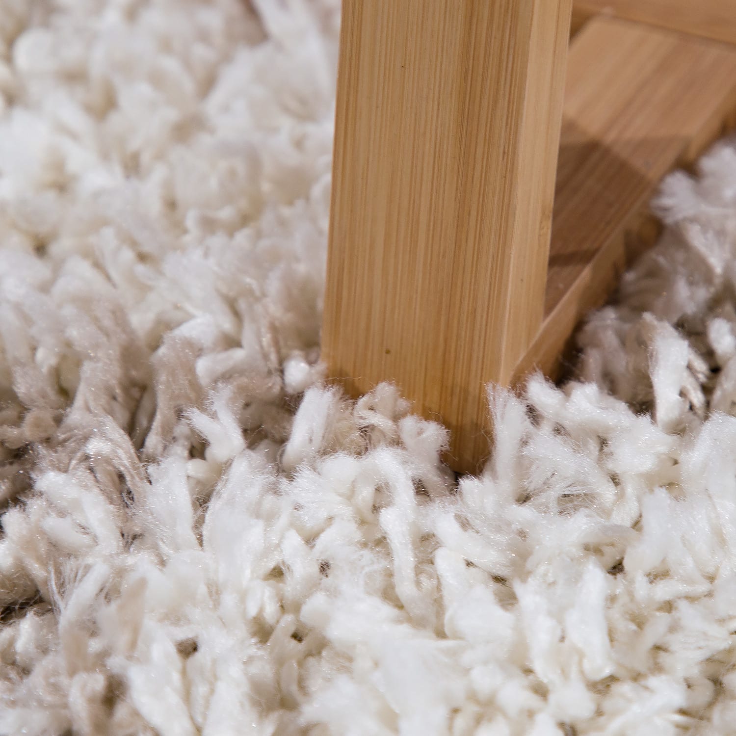 Shaggyteppich Kalmar Creme-Beige