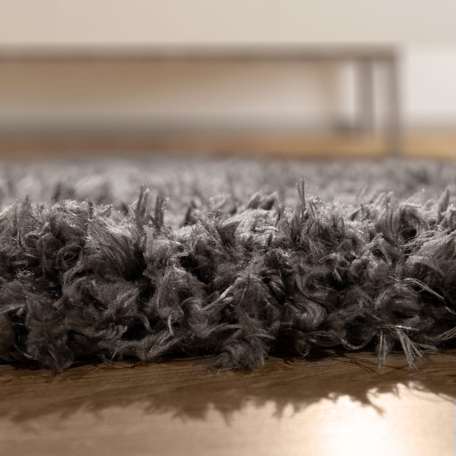 Hochflorteppich Milano Anthrazit