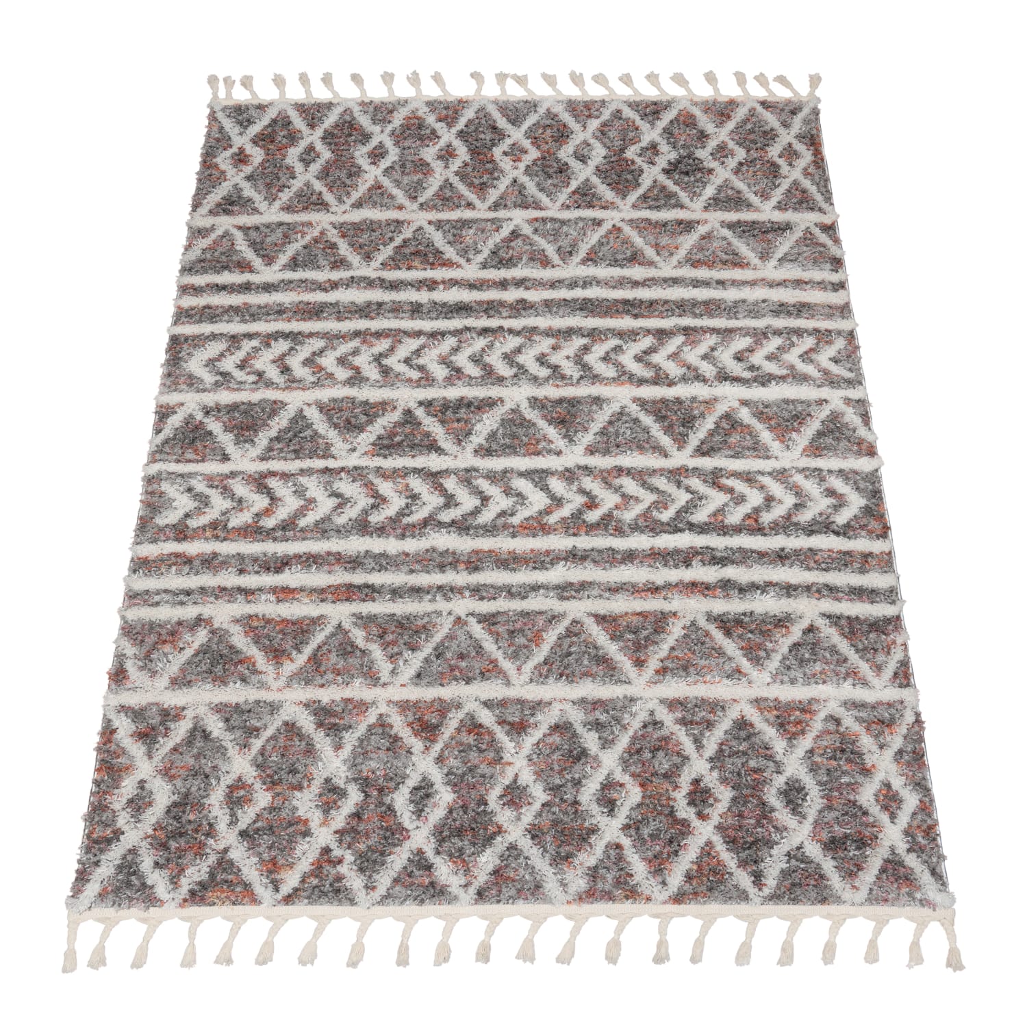 Hochflorteppich Monza Mehrfarbig