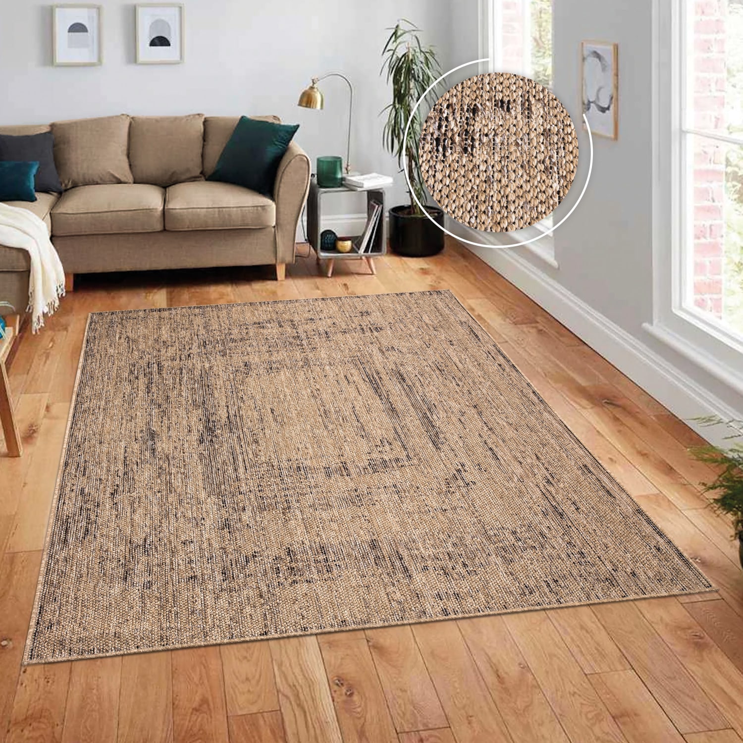 In- & outdoor-teppich Aachen | Beige | 240x340 cm